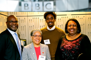 John James, Elizabeth Anionwu, Osama El-Amin and Malorie Blackman