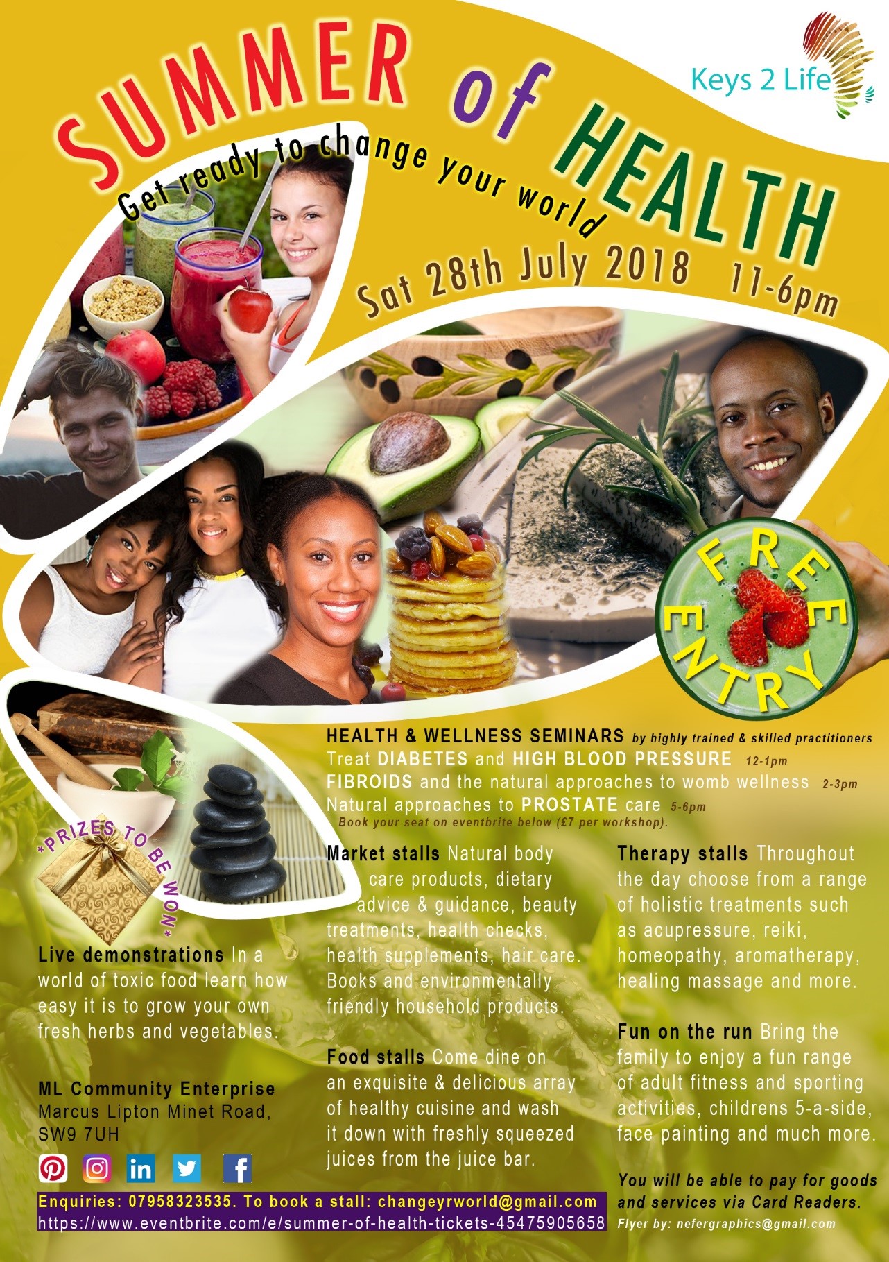 Summer of Health Poster